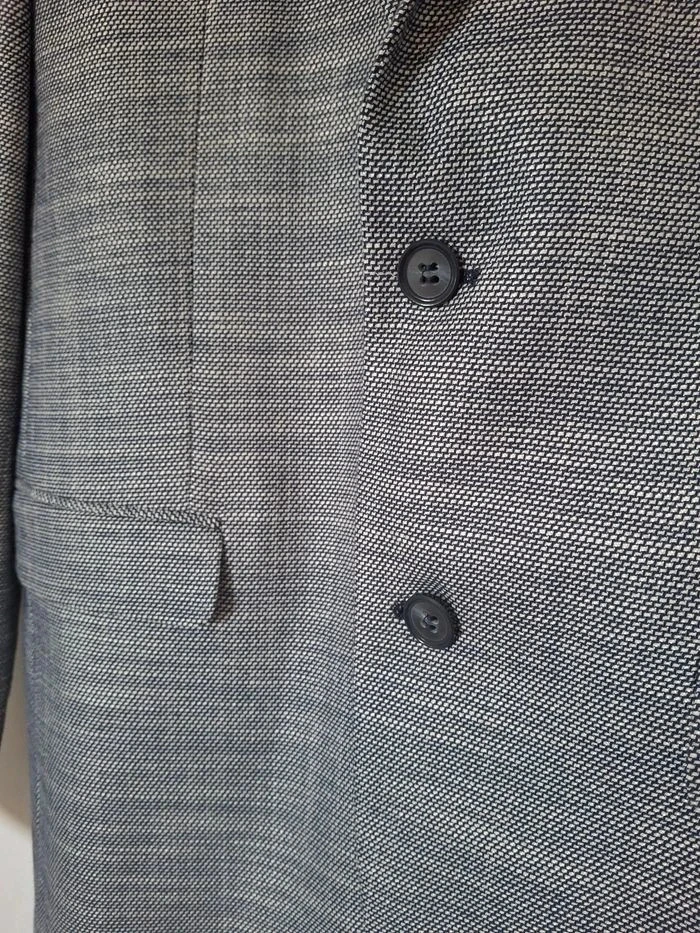 Blazer/chaqueta de traje para hombre azul marino/gris/blanco Armand Thiery - Talla 50 - Nuevo – photo 5